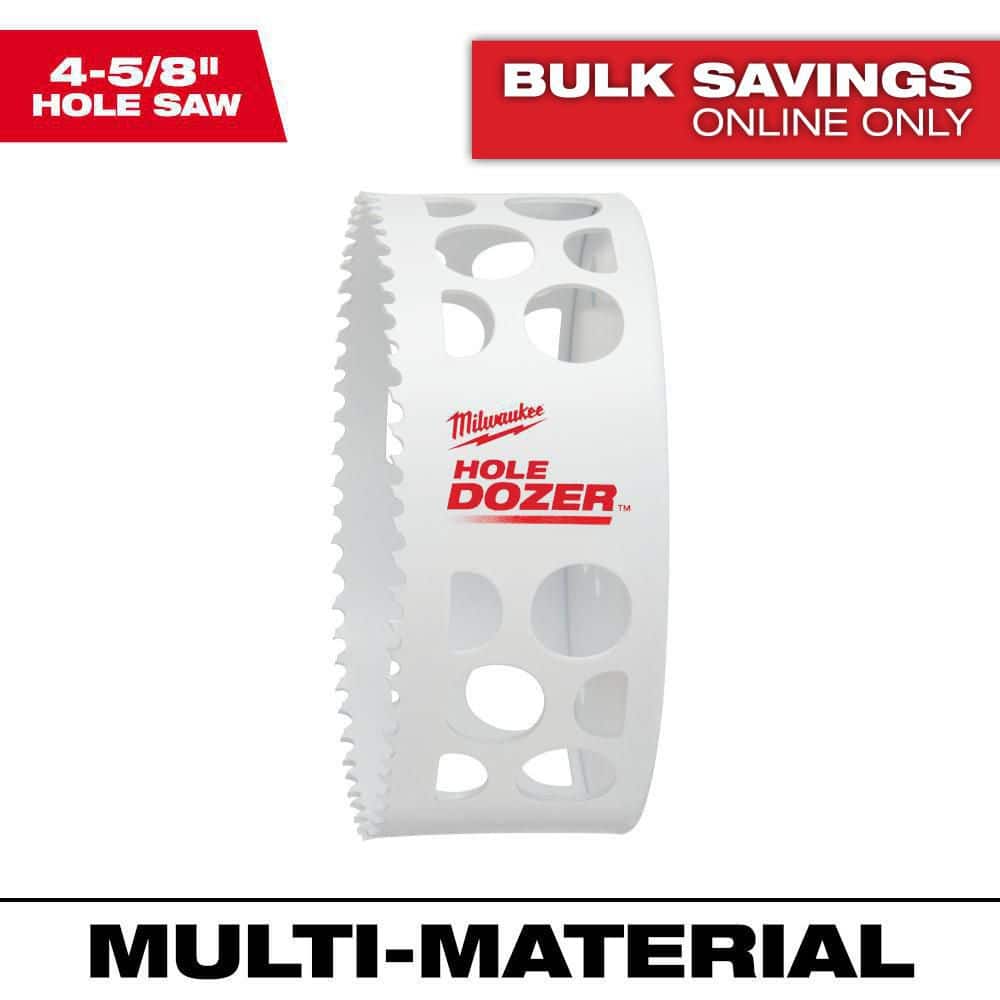 4-5/8 in. Hole Dozer Bi-Metal Hole Saw price history on PriceWatchPro