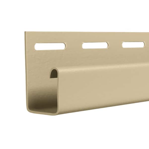 Wolverine 5/8 in. x 2 in. x 12-1/2 ft. Natural Sand J-Channel