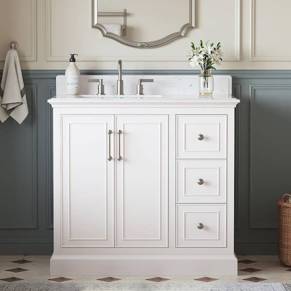 Home Decorators Collection Ravenscroft 37 in. Single Sink