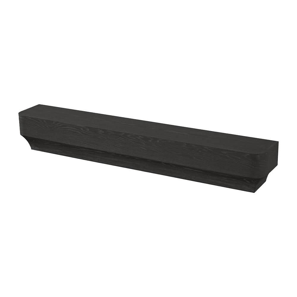 Forma Sable Stain 48 in. Wood Fireplace Cap-Shelf Mantel price history on PriceWatchPro