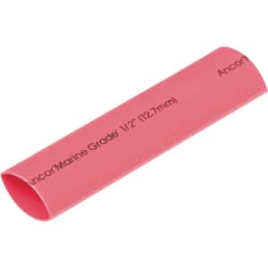 1/2 in. x 48 in. Adhesive Lined Heat Shrink Tubing - Red