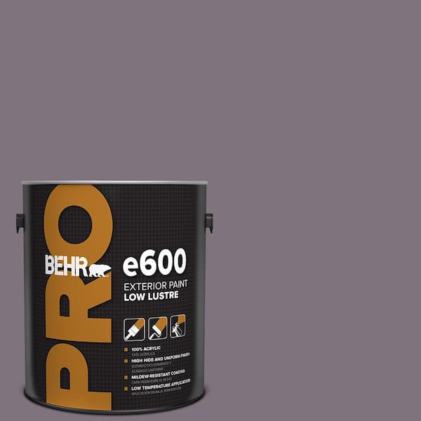 BEHR PRO 1 gal. #N100-5 Plush Velvet Low Luster Exterior Paint