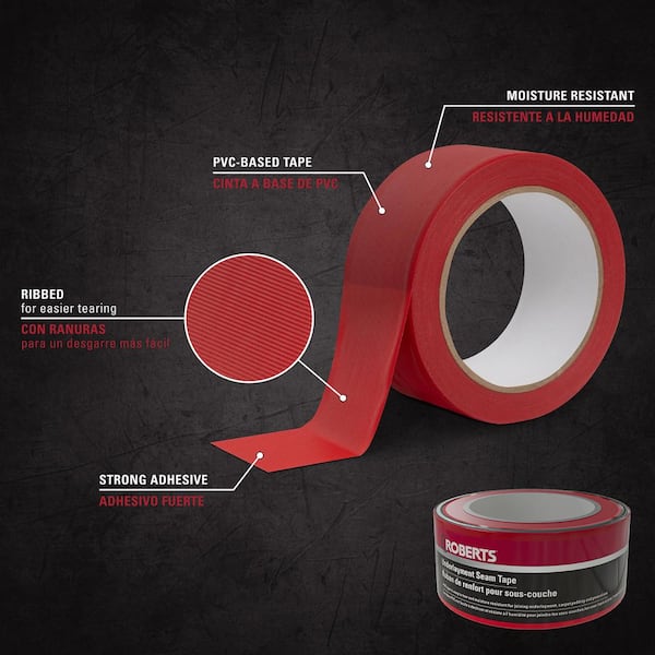 Seam Guard 1-7/8 in. x 100 ft. x 0.005 in. Underlayment Tape Roll