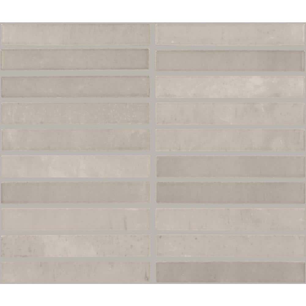 Daltile Miramo Sand 2-1/2 in. x 3 in. Glossy Ceramic Straight