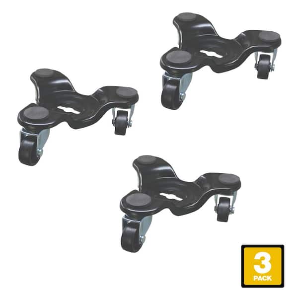 Everbilt 6 in. Steel Tri-Dolly with 200 lbs. Load Rating (3-Pack)