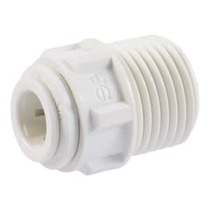3/8 in. O.D. Push-to-Connect x 1/2 in. MIP NPTF Polypropylene Adapter Fitting