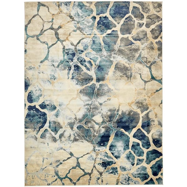 Mystic Fitz Roy Navy Blue 9' 0 x 12' 0 Area Rug