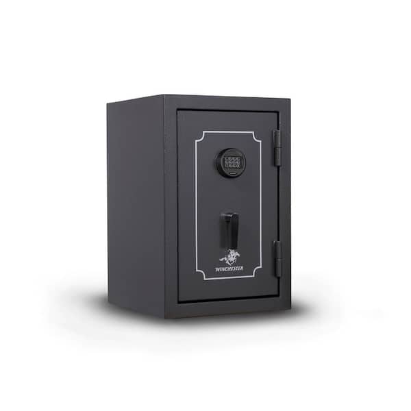 Home 6.9 cu. ft., 45-Minute Fire Rating, Electronic Lock with Key Backup, Slate