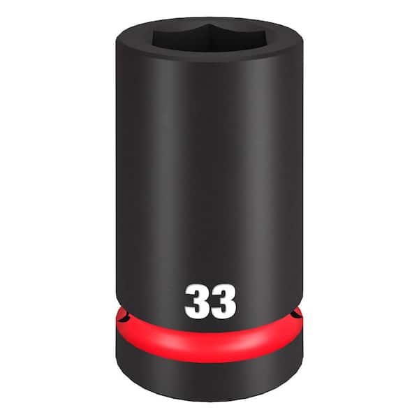 Milwaukee SHOCKWAVE Impact Duty 1 in. Drive 33mm Deep 6 Point
