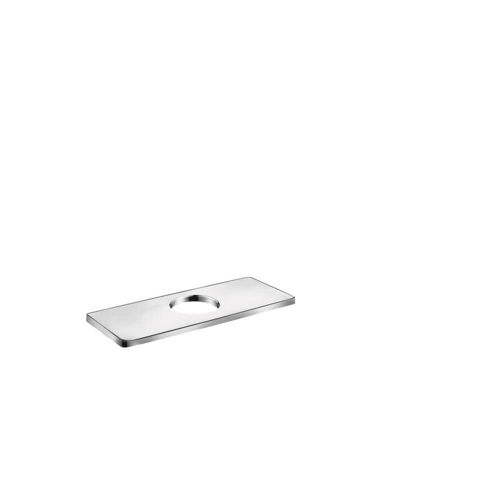 Logis 6 in. Metal Lavatory Faucet Escutcheon in Chrome price history on PriceWatchPro