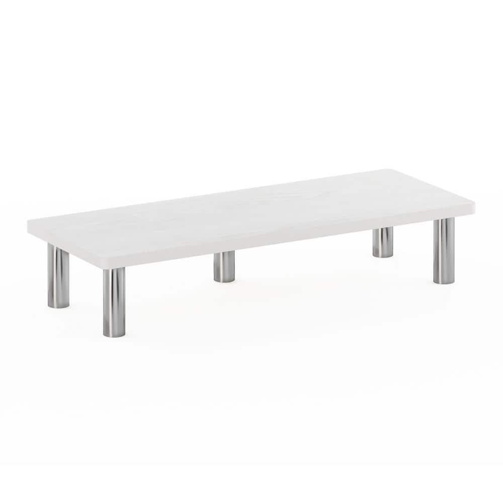 Turn-N-Tube 4.6 in. White Oak/Stainless Steel Monitor Riser Stand price history on PriceWatchPro