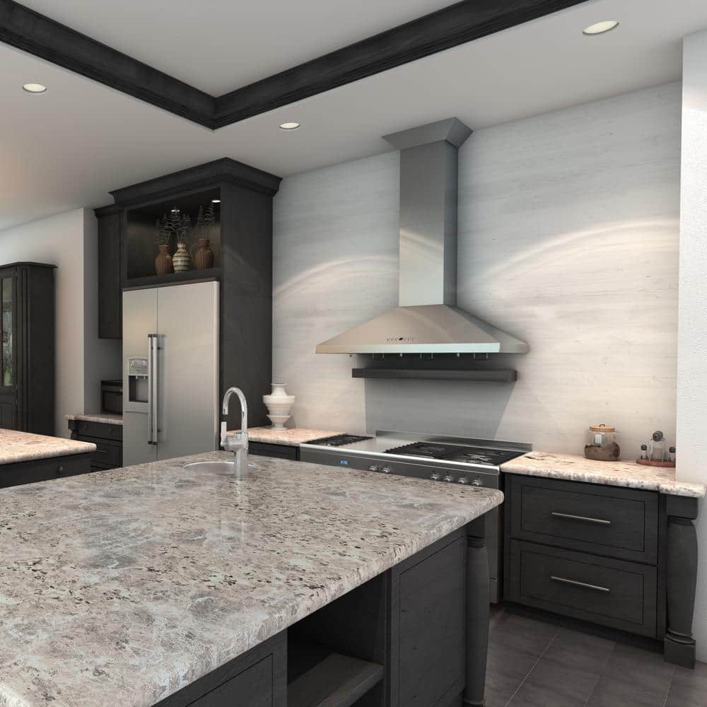 30-Inch Stainless Steel Convertible Wall Mount Range Hood