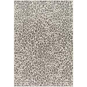 Ravello Gray Animal Print 5 ft. x 7 ft. Indoor/Outdoor Area Rug