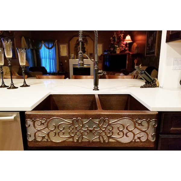 https://images.thdstatic.com/productImages/2c58ec99-80f8-4c24-b97f-63904a724ea4/svn/oil-rubbed-bronze-and-nickel-premier-copper-products-farmhouse-kitchen-sinks-ka60db33229s-nb-31_600.jpg