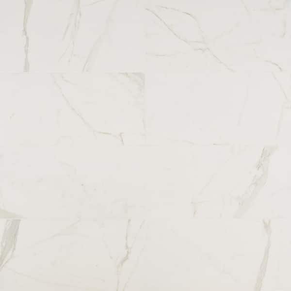 Ivy Hill Tile Stazzema Calacatta 12 in. x 24 in. x 10mm Polished Porcelain Floor and Wall Tile (7 pieces / 13.56 sq. ft. / box)