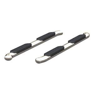 4-Inch Oval Polished Stainless Steel Nerf Bars, Select Ram 1500