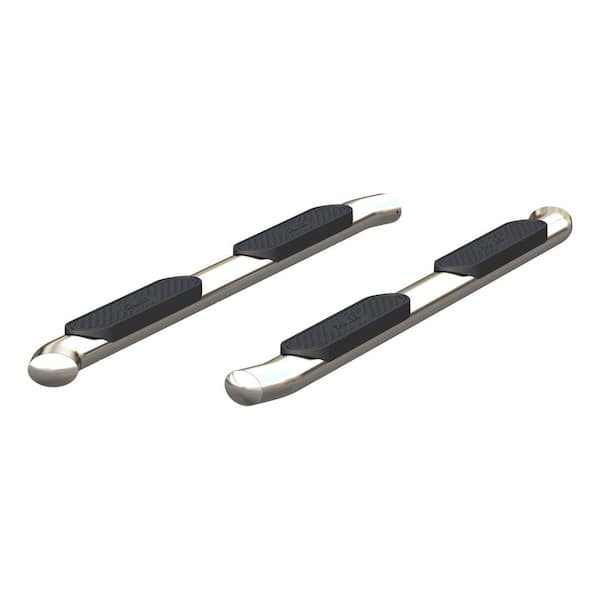 Aries 4-Inch Oval Polished Stainless Steel Nerf Bars, Select Ram 1500