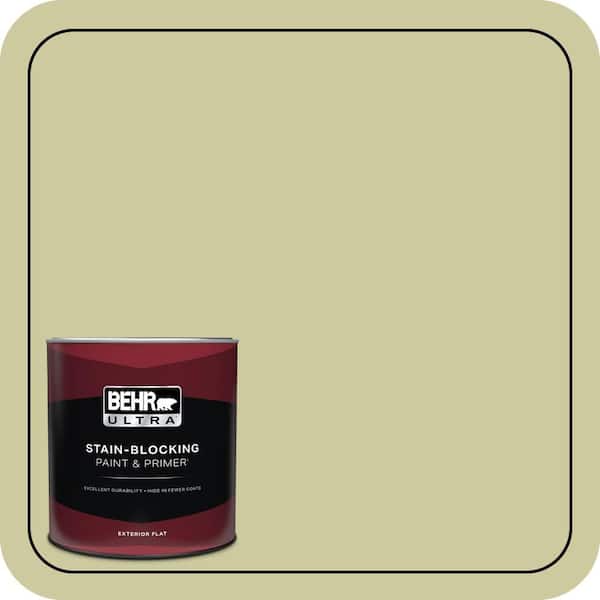BEHR ULTRA 1 qt. #MQ4-41 Anjou Pear Flat Exterior Paint & Primer