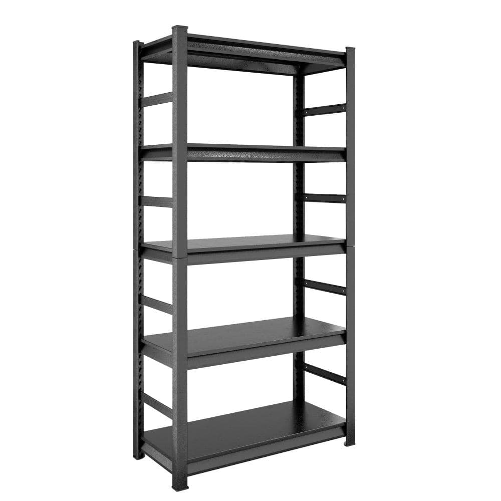 "5-Tier Heavy Duty Metal Shelving Unit, Adjustable Storage Rack 72""H x 35.4""W x 15.7""D for Garage Kitchen" price history on PriceWatchPro