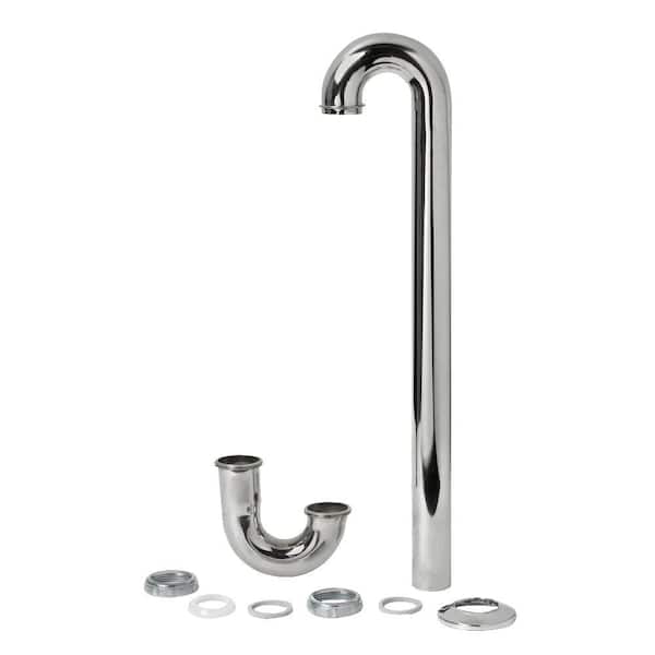 Oatey 1-1/2 in. 20-Gauge Chrome-Plated Brass Sink Drain S-Trap