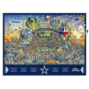 NFL Denver Broncos Wooden Joe Journeyman Puzzle - 333pc