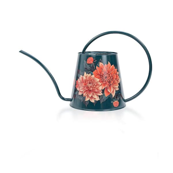 Indoor and Outdoor House Plants Watering Can-1/2 Gallon Dahlia Stainless Steel Water Can with Long Spout (2L/68oz)