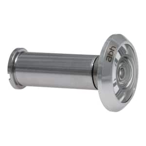 190-Degree Polished Chrome Door Viewer with Acrylic Lenses