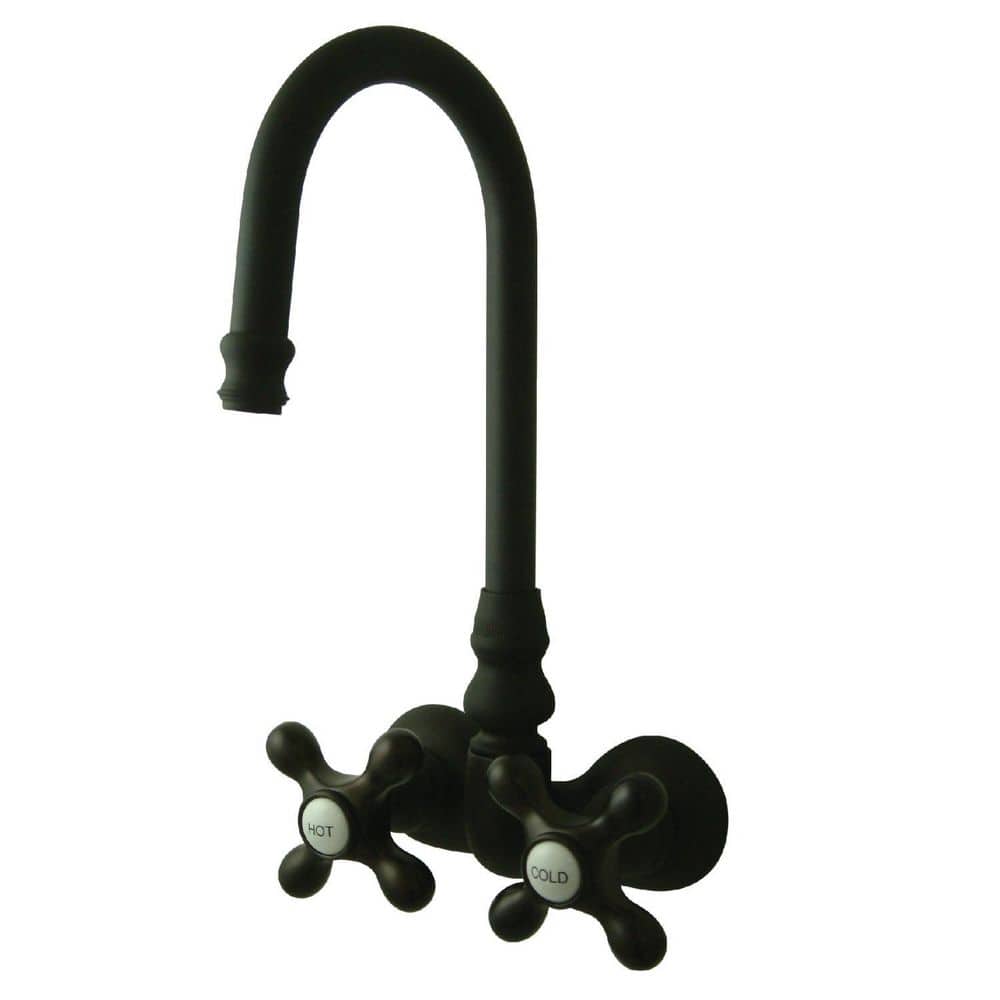 Vintage 2-Handle Wall-Mount Claw Foot Tub Faucet in Oil Rubbed Bronze price history on PriceWatchPro