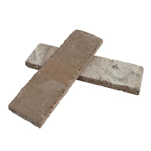 Little Cottonwood Thin Brick Singles - Flats (Box of 50) - 7.625 in x 2.25 in (7.3 sq. ft)