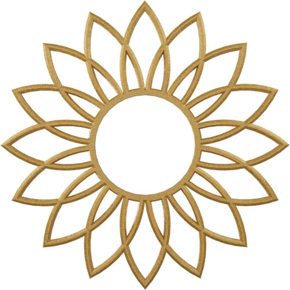 1 in. x 40 in. x 40 in. Daisy Architectural Grade PVC Pierced Ceiling Medallion price history on PriceWatchPro