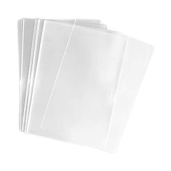 200 Piece 4 x 6 in. Clear Flat Open-End Cellophane Bags Heat Sealable for Bakery Candle Soap Party Favors