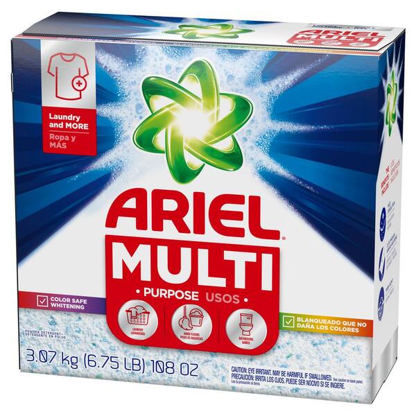ARIEL 108 oz Multi-Use Color Safe Powder Laundry Detergent