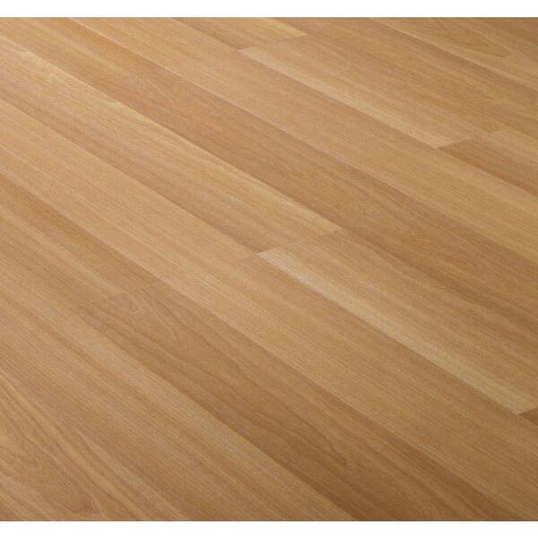 Unbranded Beech Block Laminate Flooring - 5 in. x 7 in. Take Home Sample-DISCONTINUED