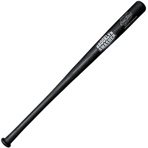 Baseball Bat Wooden Red 32 Inch, Heavy Duty Base Ball Bat for Self Defense
