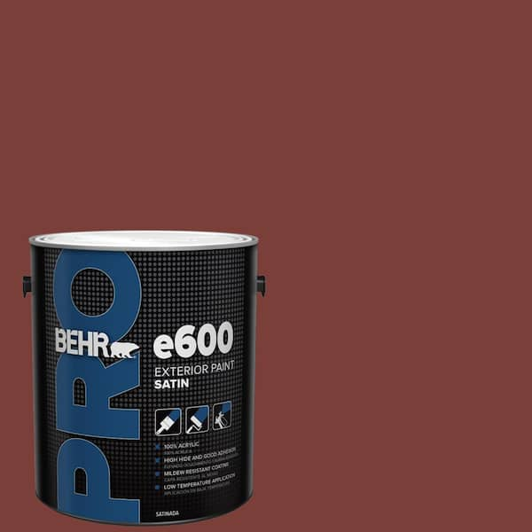 BEHR 6-1/2 in. x 6-1/2 in. #PPU2-02 Red Pepper Matte Interior Peel