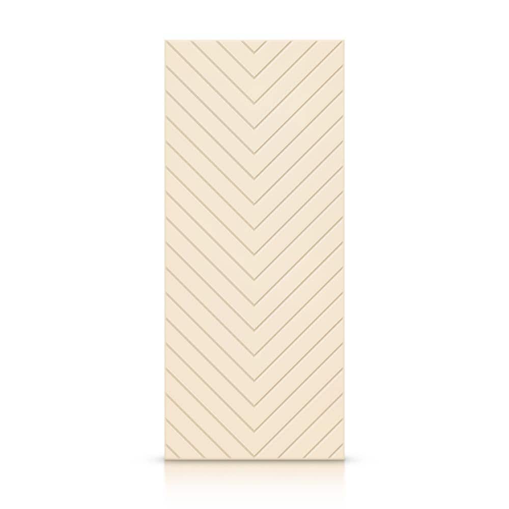 Reviews for CALHOME 42 in. x 80 in. Hollow Core Beige Stained Composite