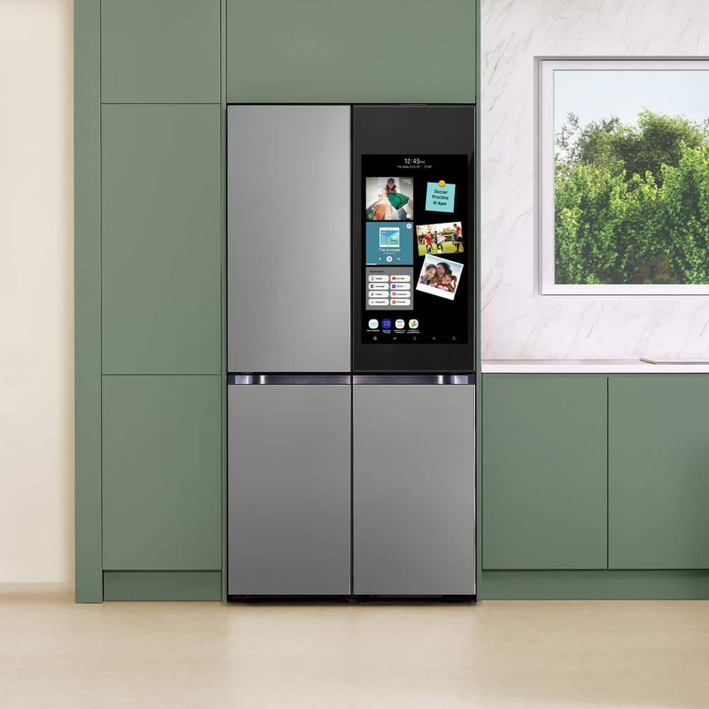 Stainless Steel 23 cu. ft. Smart French Door Refrigerator with Ice Maker