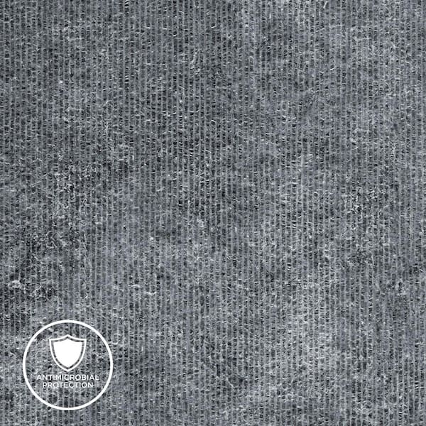 Wilsonart 8 in. x 10 in. Laminate Sheet Sample in Linear Chisel Slate with Virtual Design Matte Finish