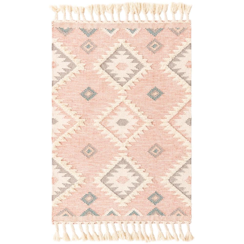 New Mesa Area factory Rug Pink/Blue FREE SHIPPING