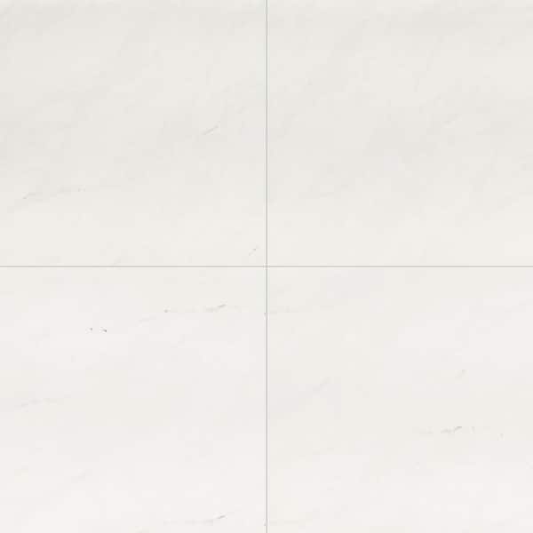 MSI Aria Ice 23.75 in. x 23.75 in. Polished Porcelain Floor and Wall Tile (640 sq. ft./Pallet)