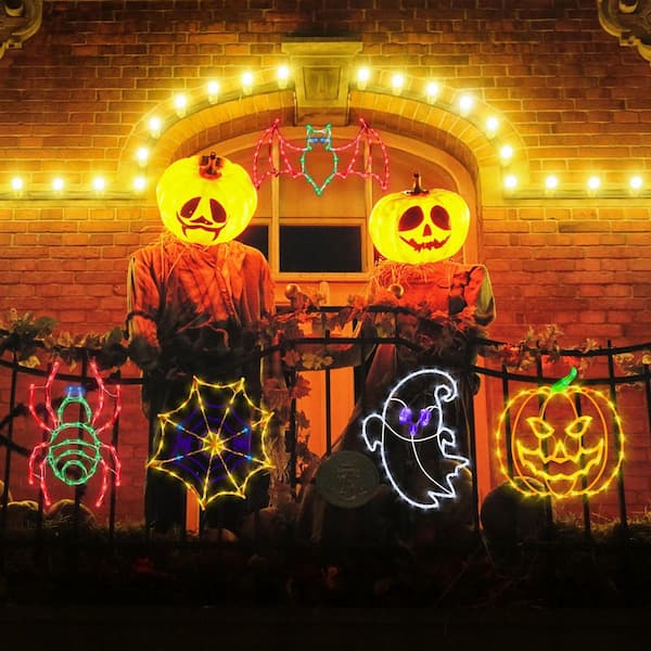Halloween Window Silhouette Lights