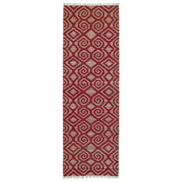 Kaleen Kenwood 5 x 8 Plum Indoor Geometric Oriental Handcrafted Area Rug Kaleen Kenwood 5 x 8 Plum Indoor Geometric Oriental Handcrafted Area Rug