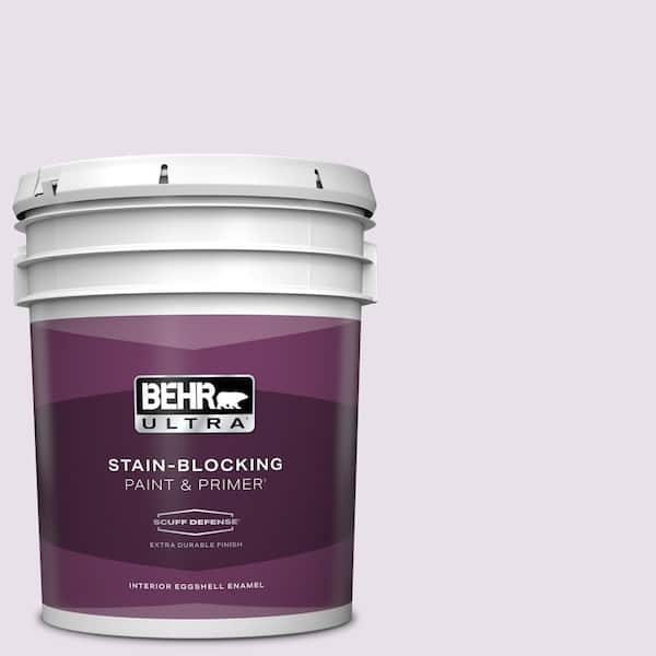 BEHR ULTRA 5 gal. #660C-1 Bubble Bath Extra Durable Eggshell Enamel Interior Paint & Primer