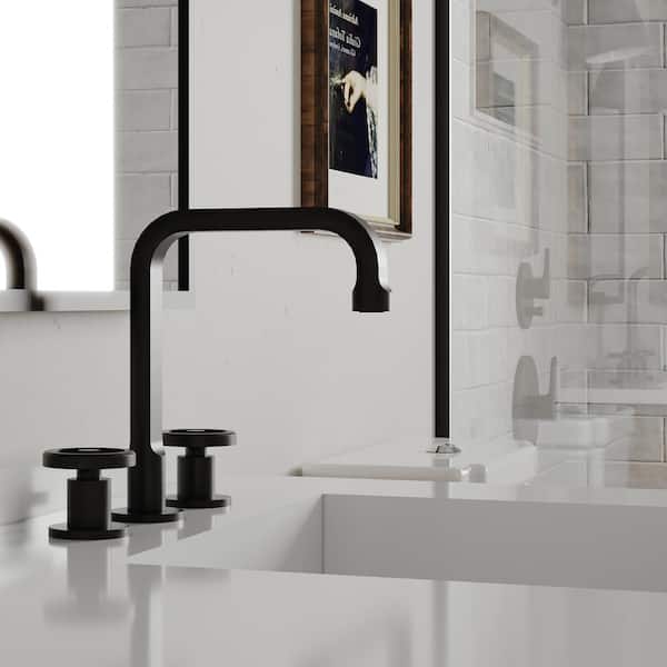 Matte Black Style for the Bathroom