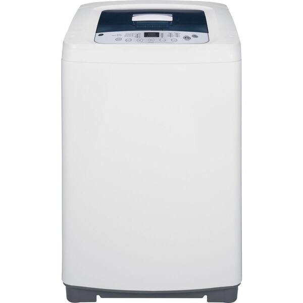 GE 2.6 cu. ft. Stationary Top Load Washing Machine in White