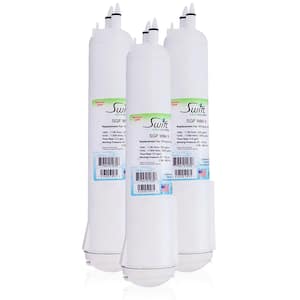 SGF-W84 Rx Compatible Pharmaceuticals Refrigerator Water Filter for 4396841, EDR3RXD1, EFF-6016A, EDR3RXD1 (3 Pack)