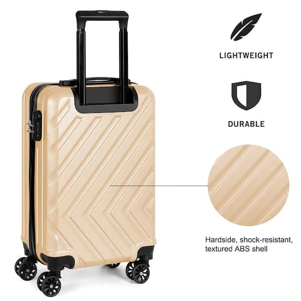 【10袋set】新品未開封 シボローカ★超破格★ゲリラ大バーゲンSALE HIKOLAYAE 1-Piece Carry On 20 in. Luggage Set Hard Shell Suitcase