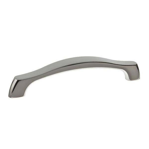 Richelieu Hardware Newtonbrook Collection 5 1/16 in. (128 mm) Polished Nickel Modern Cabinet Arch Pull