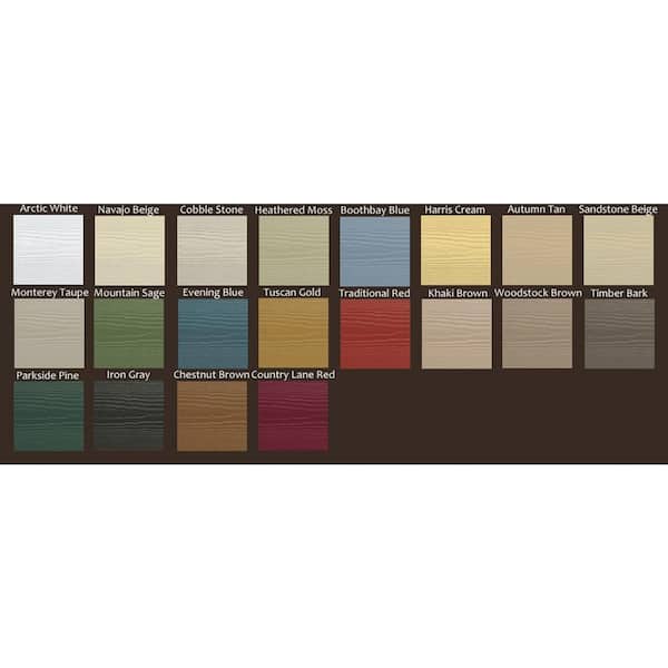 James Hardie Hardie Plank HZ5 5.25 in. x 144 in. Primed Cedarmill
