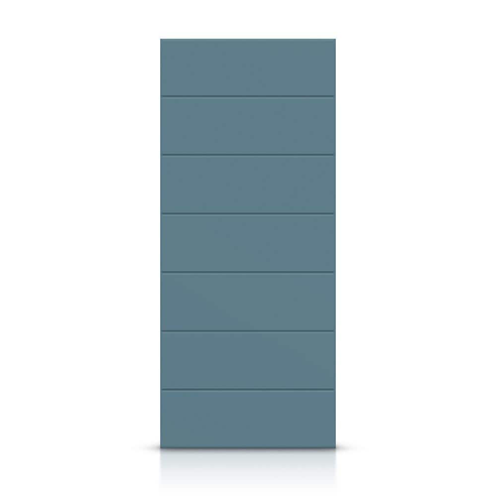36 in. x 80 in. Hollow Core Dignity Blue Painted Composite MDF Interior Door Slab price history on PriceWatchPro